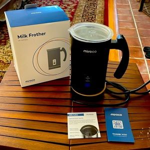 New Miroco Milk Frother- never used!